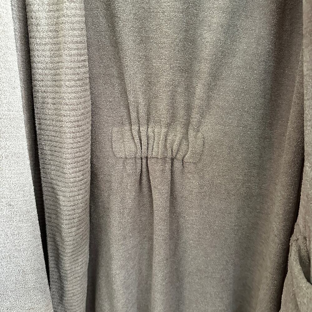Barefoot Dreams Taupe Open-Front Cardigan - Picture 5 of 5